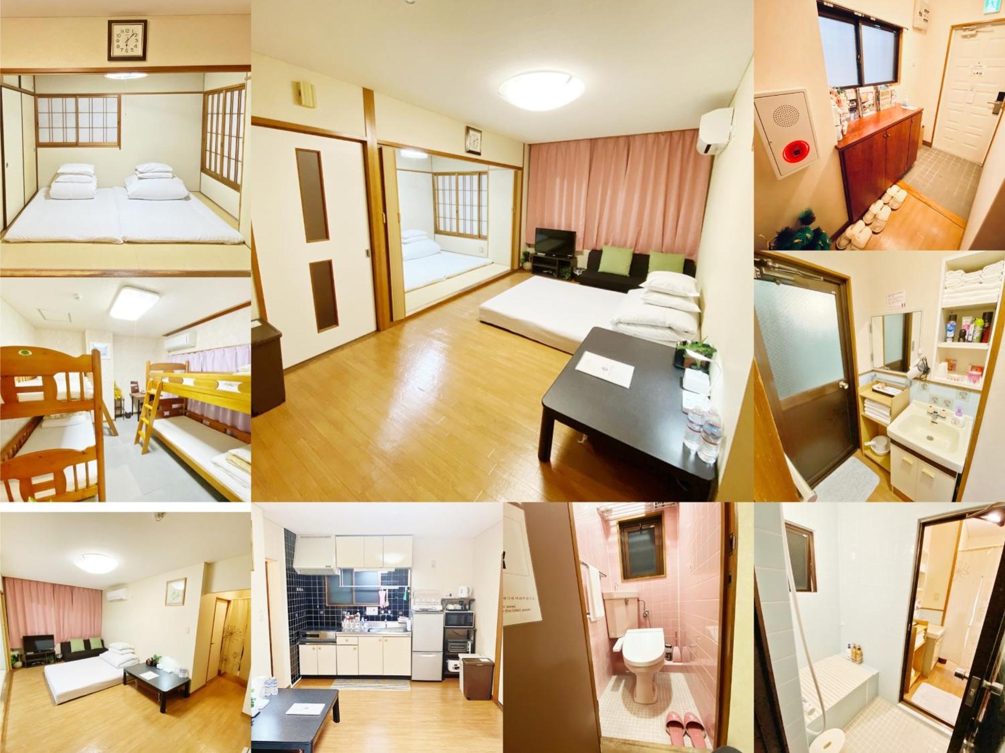 Guesthouse017徳島個室 飲食街中心 阿波踊り会館7分 文理&徳島大学 アスティとくしま車8分 德岛市 外观 照片